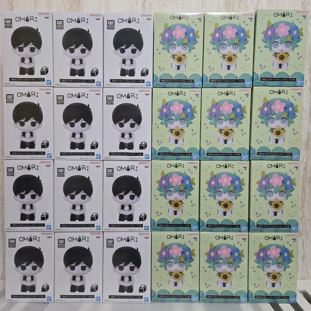 OMORI おすわりフィギュア オモリ バジル フィギュア 24点セット