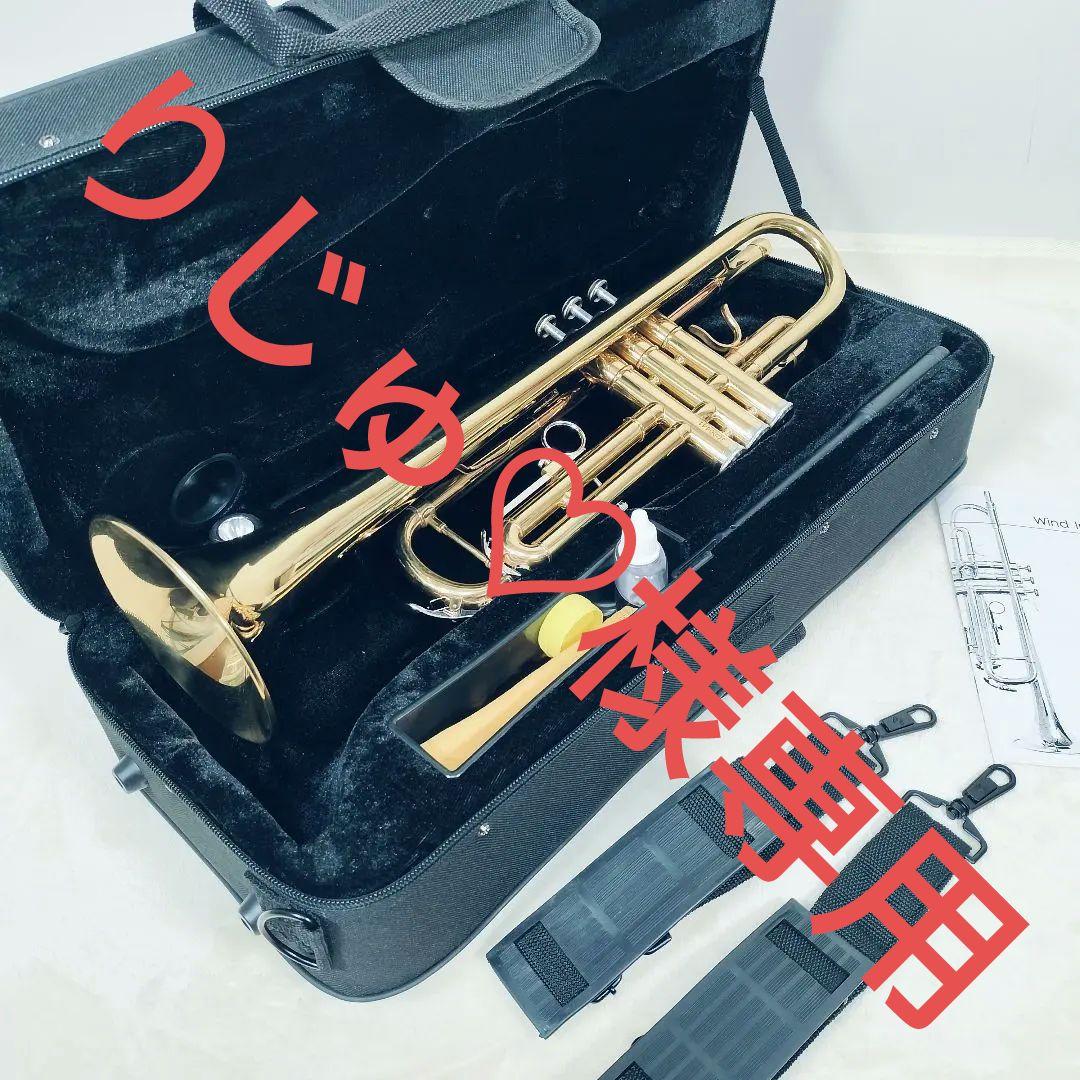 【美品】Soleil（ソレイユ）トランペット　マウスピース＆専用セミハードケース