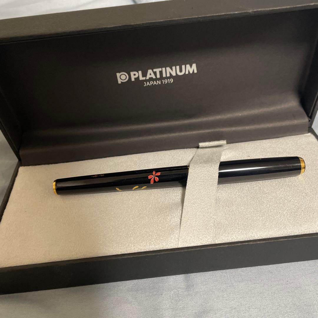 ※値下げ可能です プラチナ万年筆 美巧 近代蒔絵 鳳凰 PTL-12000M