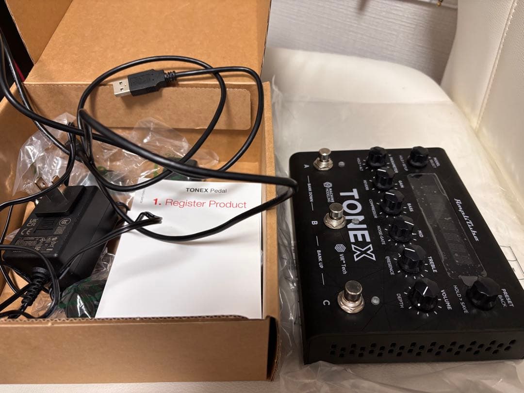 TONEX PEDAL ライセンス解除済み　美品