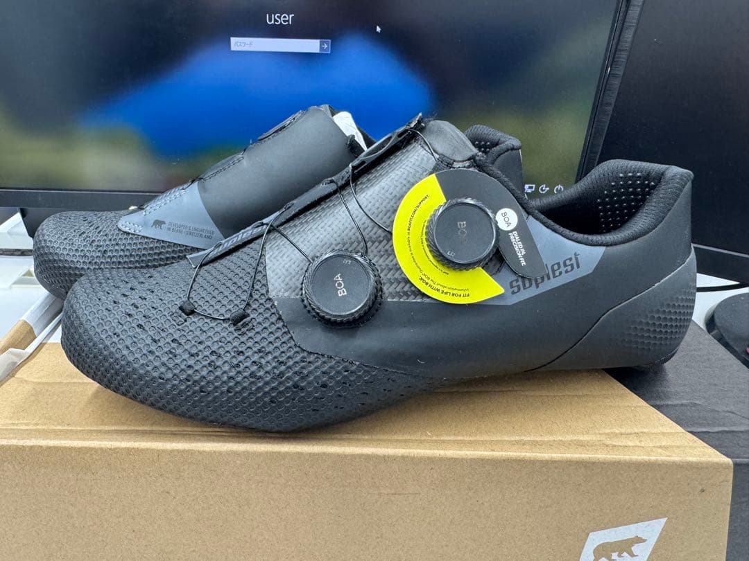 Sidi Shot サイクリングシューズ ブラック 44