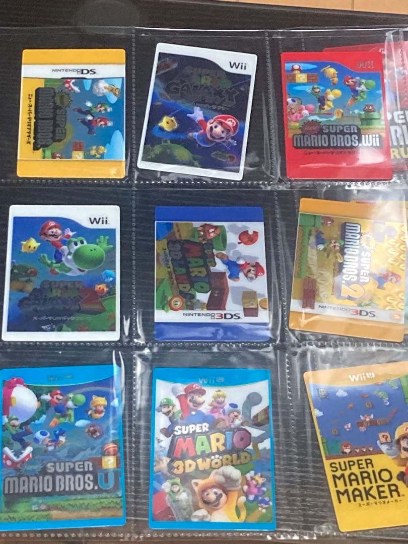 オ*☆様 マリオブラザーズ ウエハース カード 22種コンプ　マリオ