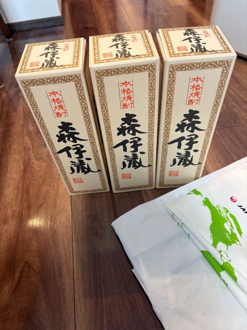 森伊蔵 焼酎 720 ml 3本　本格焼酎