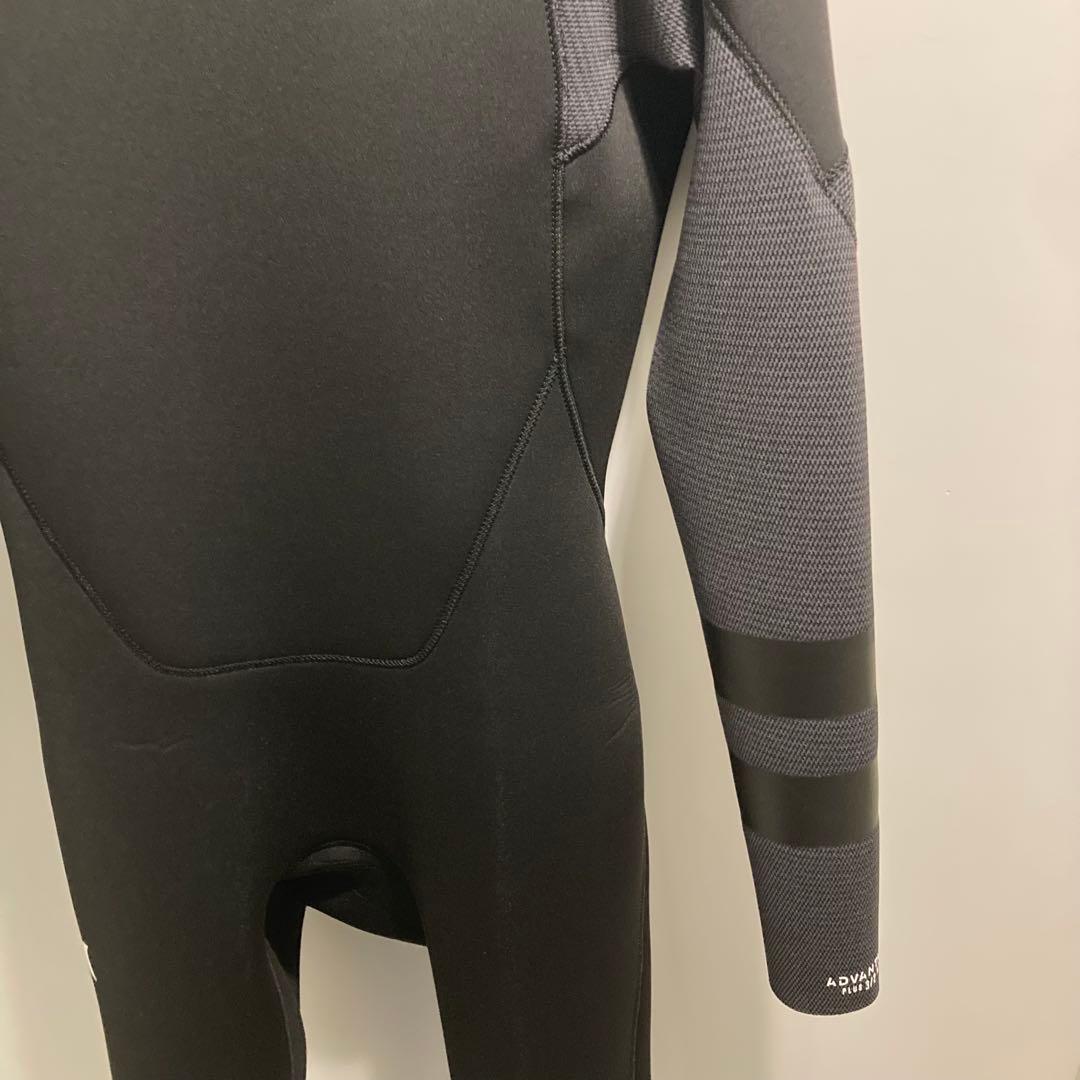 新品 HURLEY 3mm フルスーツ ウェットスーツ ML ブラック ハーレー