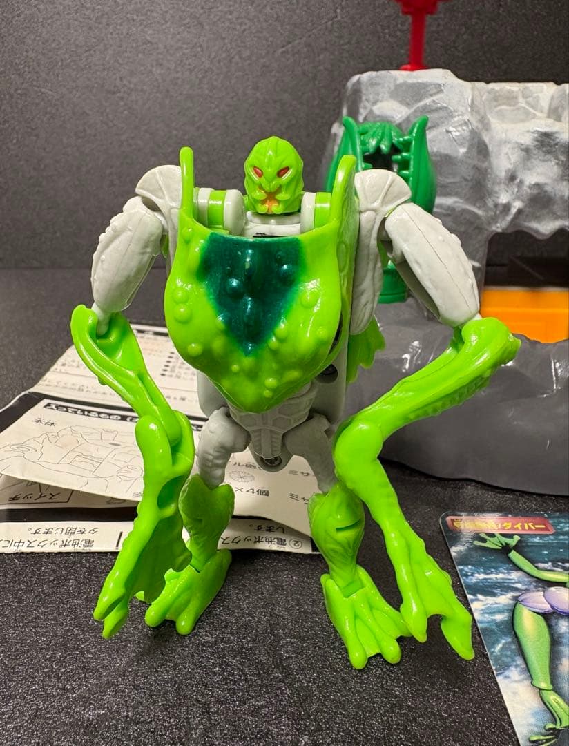 ビーストウォーズ　セカンド　ダイバー& ナイアガラベース　トランスフォーマー