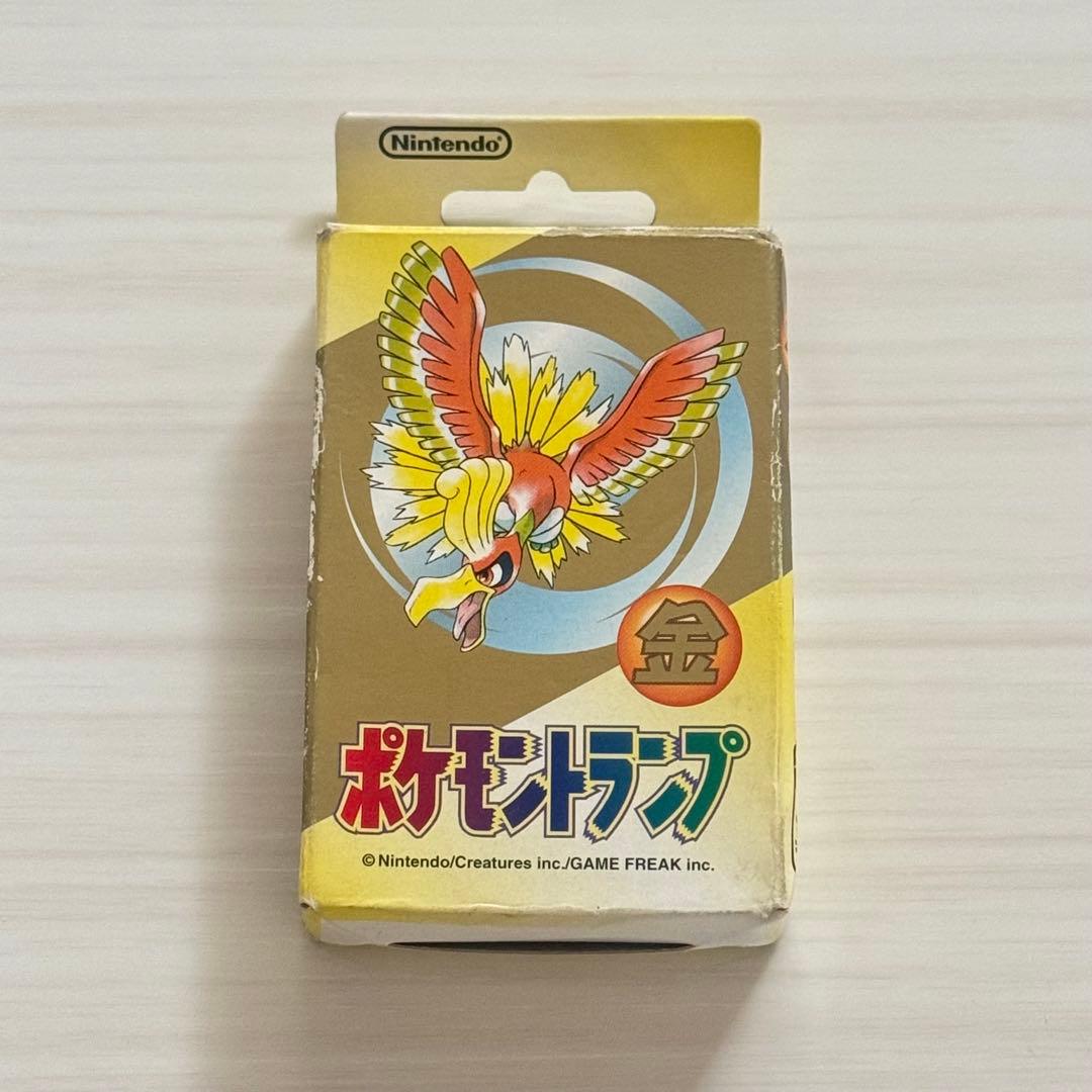A*迎様 ポケモントランプ 金　ホウオウデザイン 1999年製