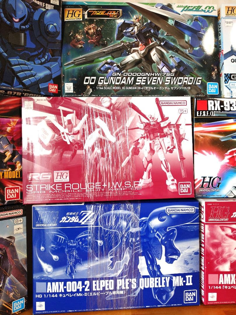 HG、ガンプラセット 未開封未組み立て品　11体セットまとめ売り!
