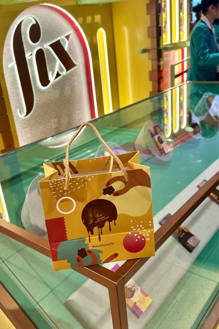 FIXドバイチョコ6個セット【ドバイ空港購入】クール便対応可！