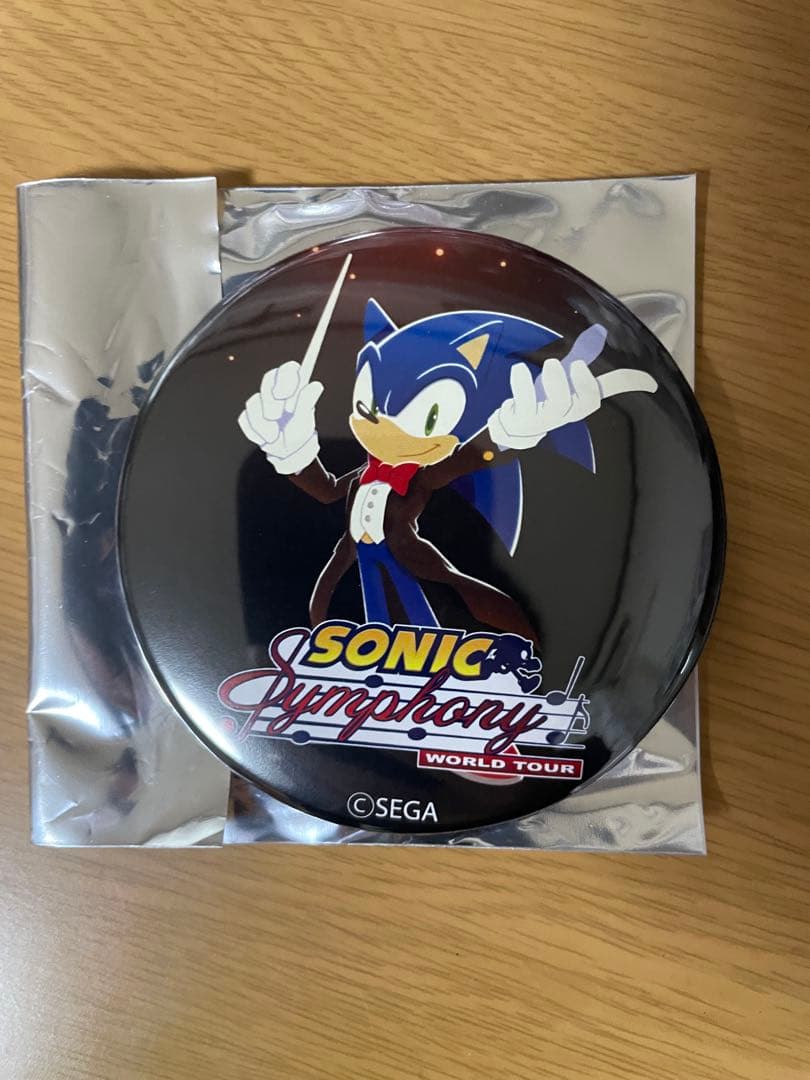 ソニックザヘッジホッグ　缶バッジ　ソニック