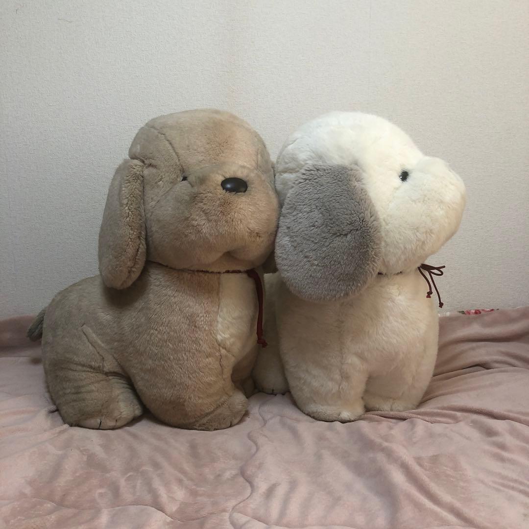 オリエンタルトーイ うめ吉 特大 ぬいぐるみ 2こセット　中古品