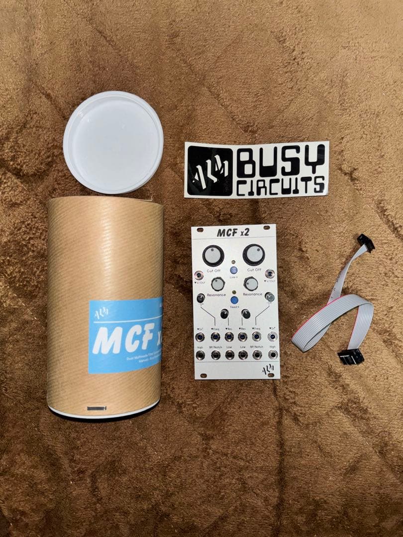 ALM Busy Circuits MCFx2 モジュラーシンセサイザー
