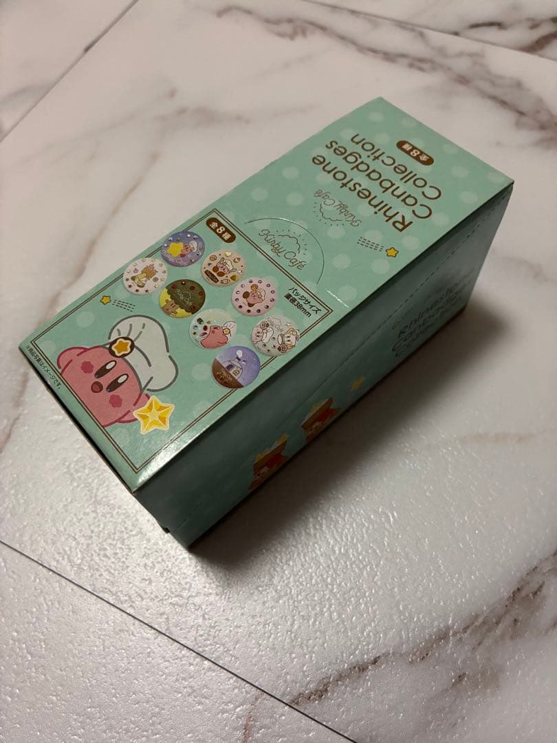 星のカービィ　カービィカフェ　ラインストーンカンバッジ　大人買い