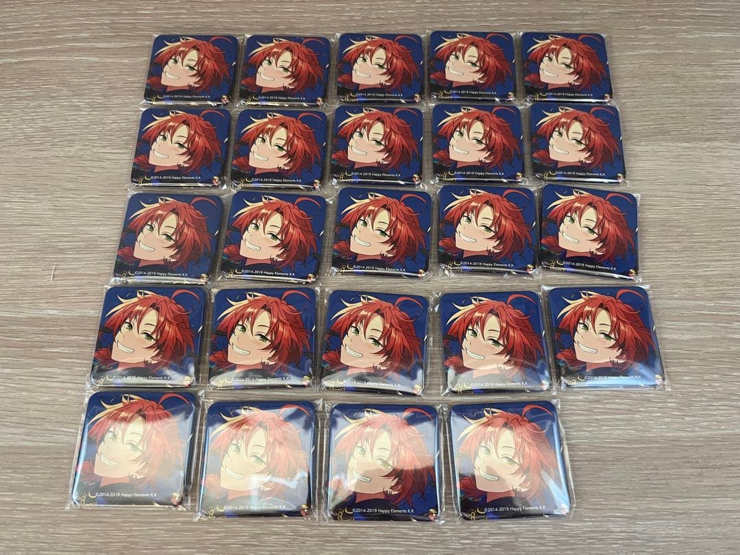 あんスタ TRIP アルバム スクエア 缶バッジ 月永レオ　24個