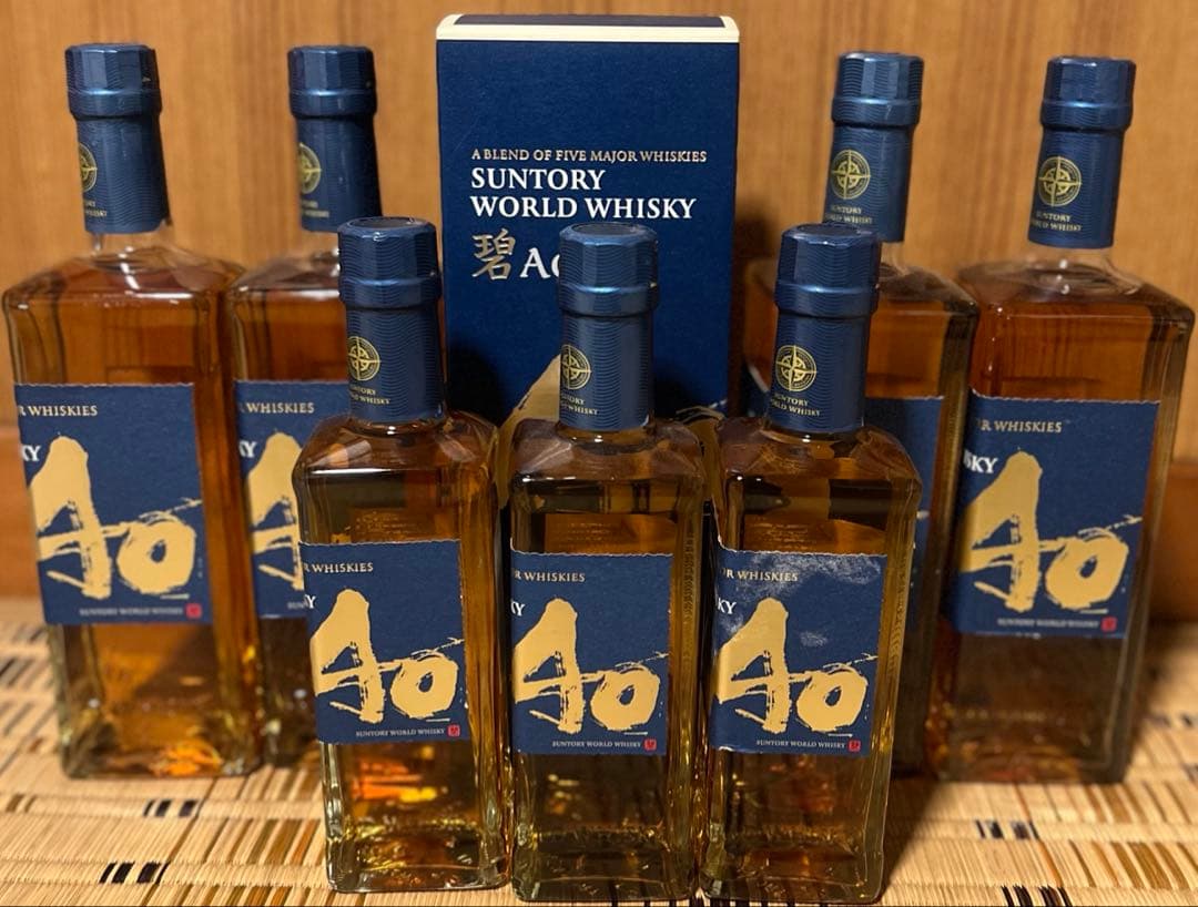 【大特価】Suntory Ao ウイスキー 7本セット