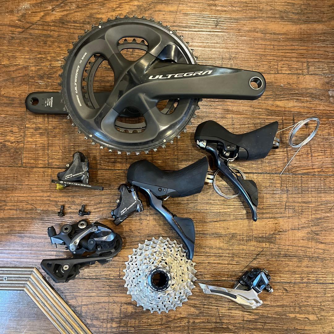 Shimano ULTEGRA R8000 油圧ブレーキ コンポセット　11s