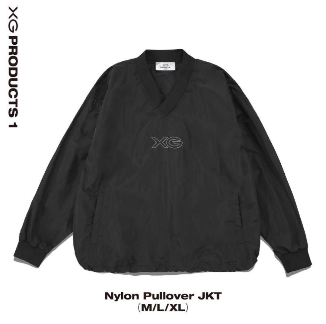 XG Nylon Pullover JKT ブラック　Lサイズ