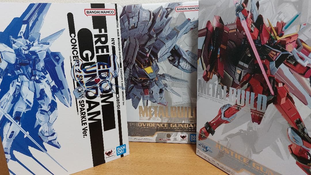 L BUILD SEED3点セット フリーダム　ジャスティス プロヴィ