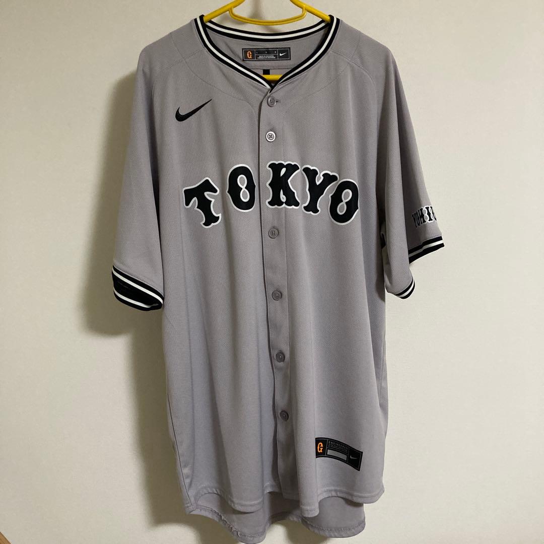 NIKE 読売ジャイアンツ ユニフォーム Lサイズ　グレー　ブランク