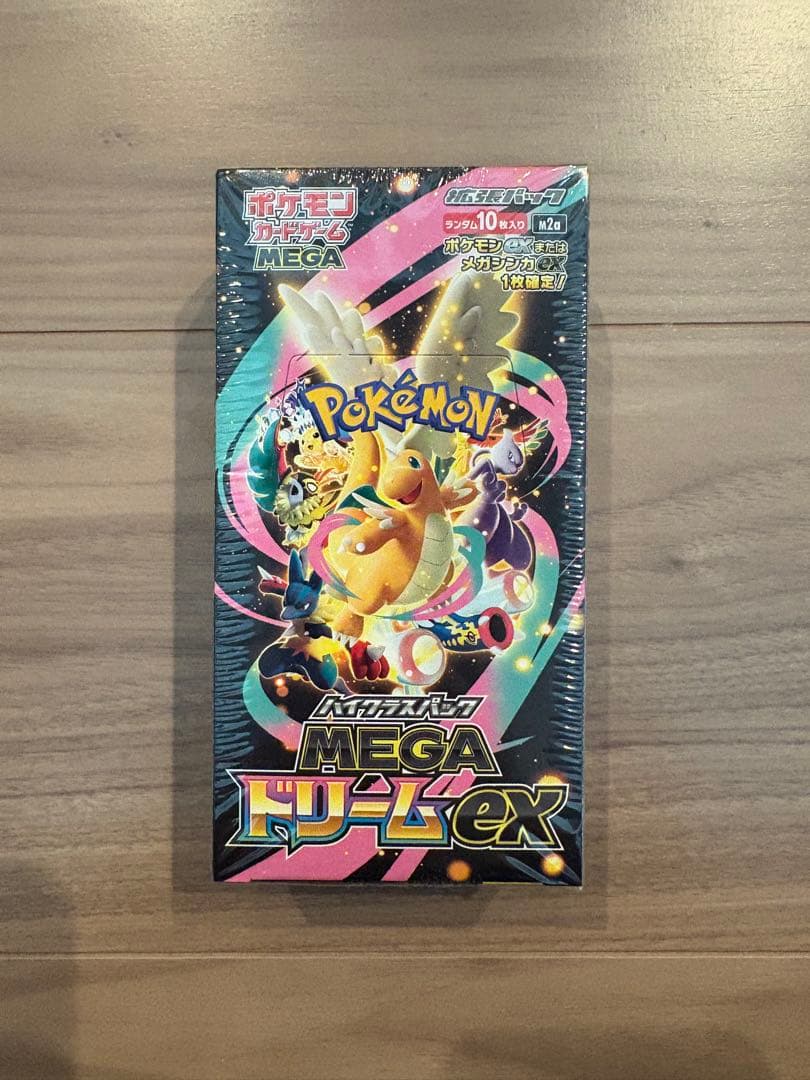 ポケモンカードゲーム　MEGAドリームex　　1BOX シュリンク付