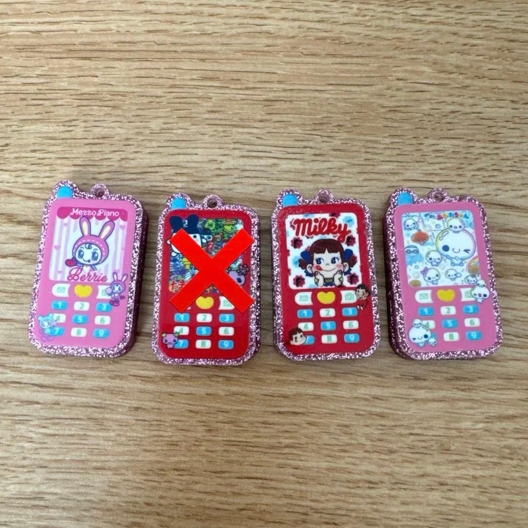 キャラクター携帯電話型キーホルダー