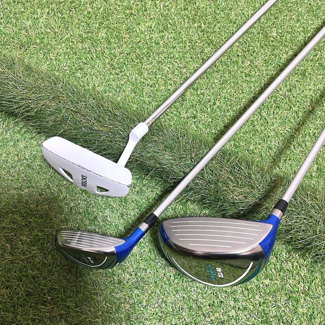 極美品 Mizuno Zephyr ZL-02 レディースゴルフクラブ8本セット