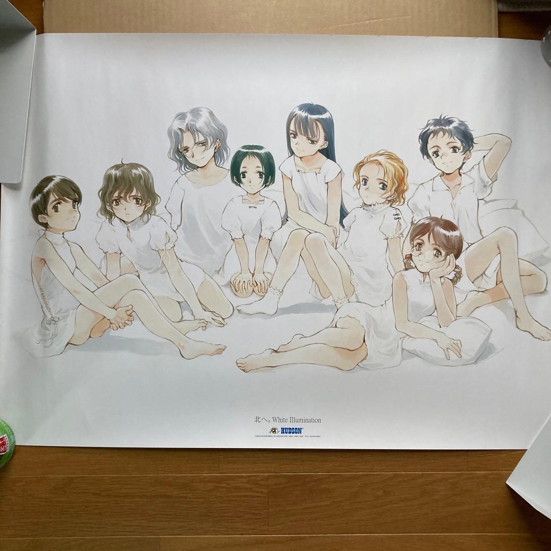未使用　Hudson 北へ。White Illumination ポスター