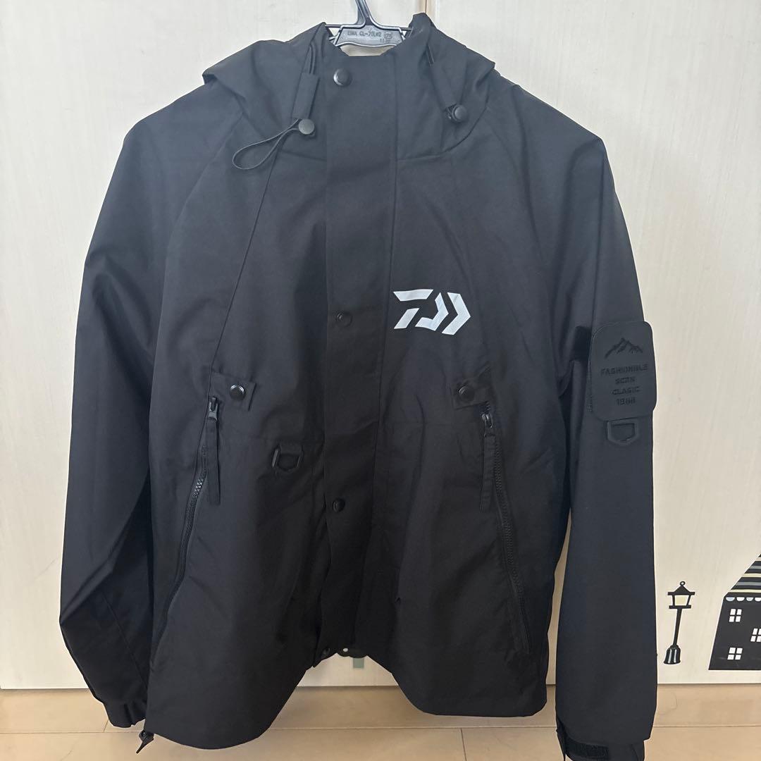 DAIWA レインジャケットブラック　Mサイズ