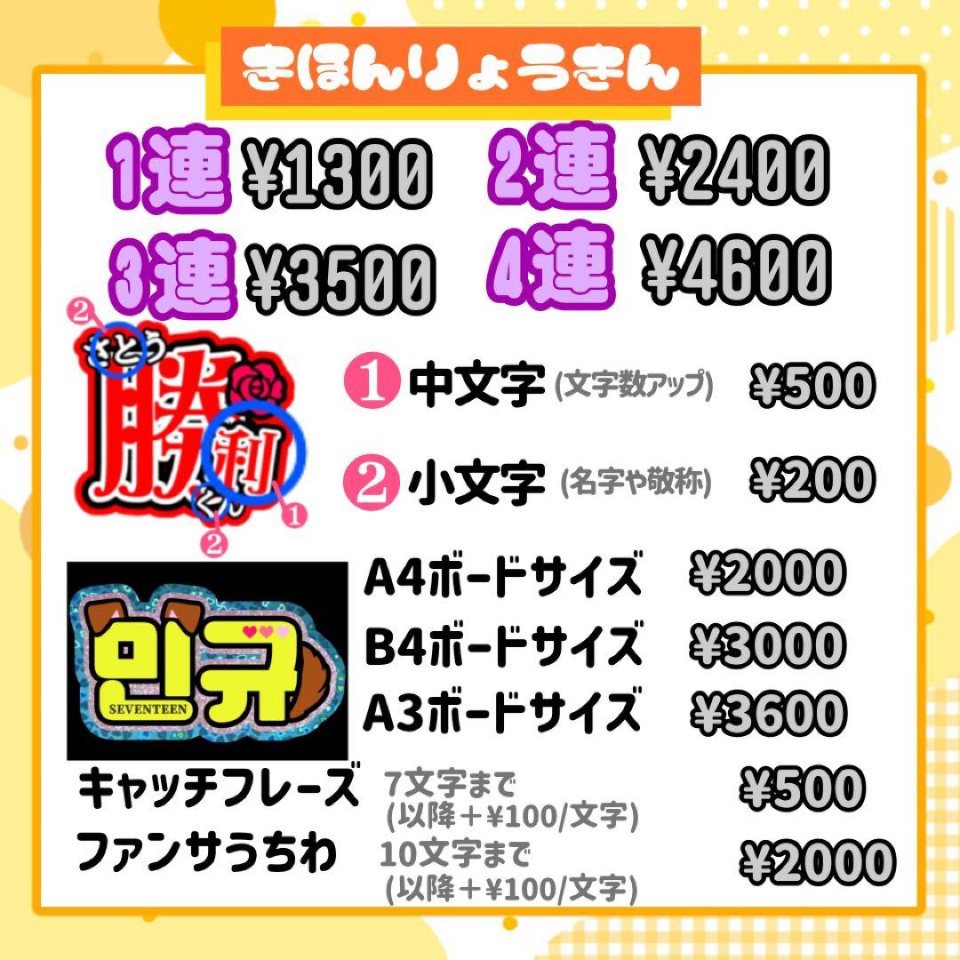 うちわ文字 連結 折りたたみ オーダー 団扇屋さん ハングル ボード 即日 反射