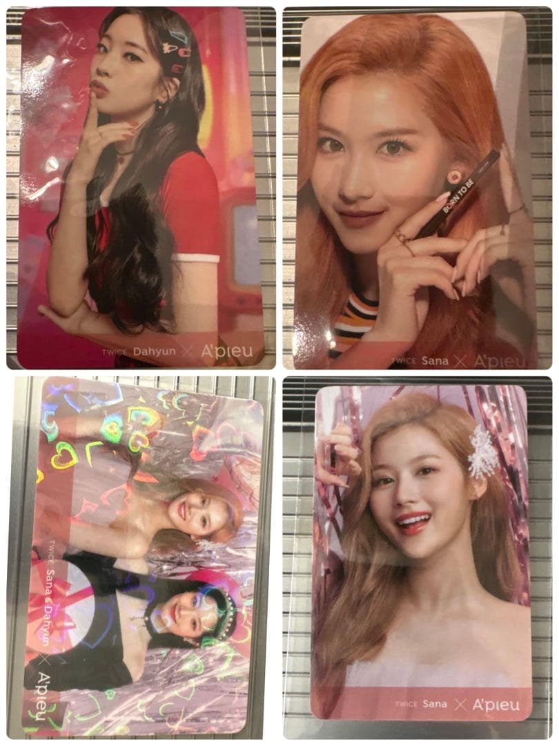 アピュー　Apieu サナ　ダヒョン　トレカ　TWICE SANA DAHYUN