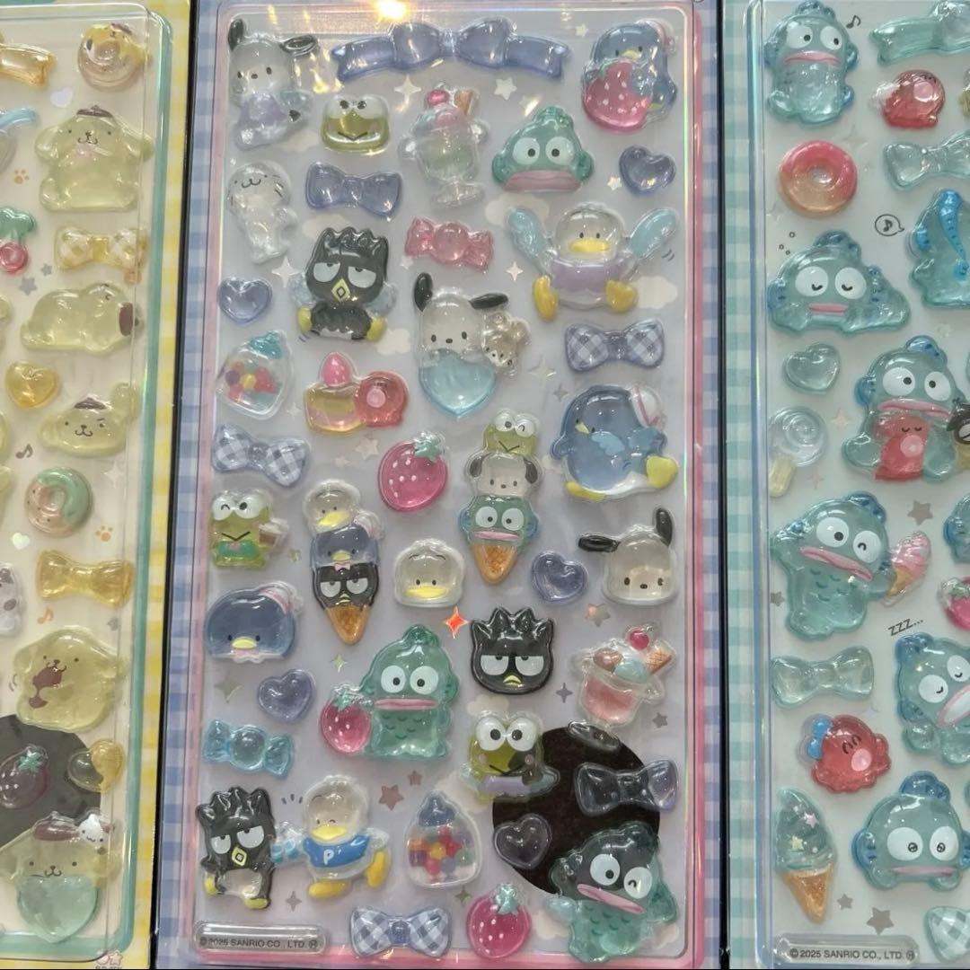 正規品　サンリオ ボンボンドロップシール 7枚セット