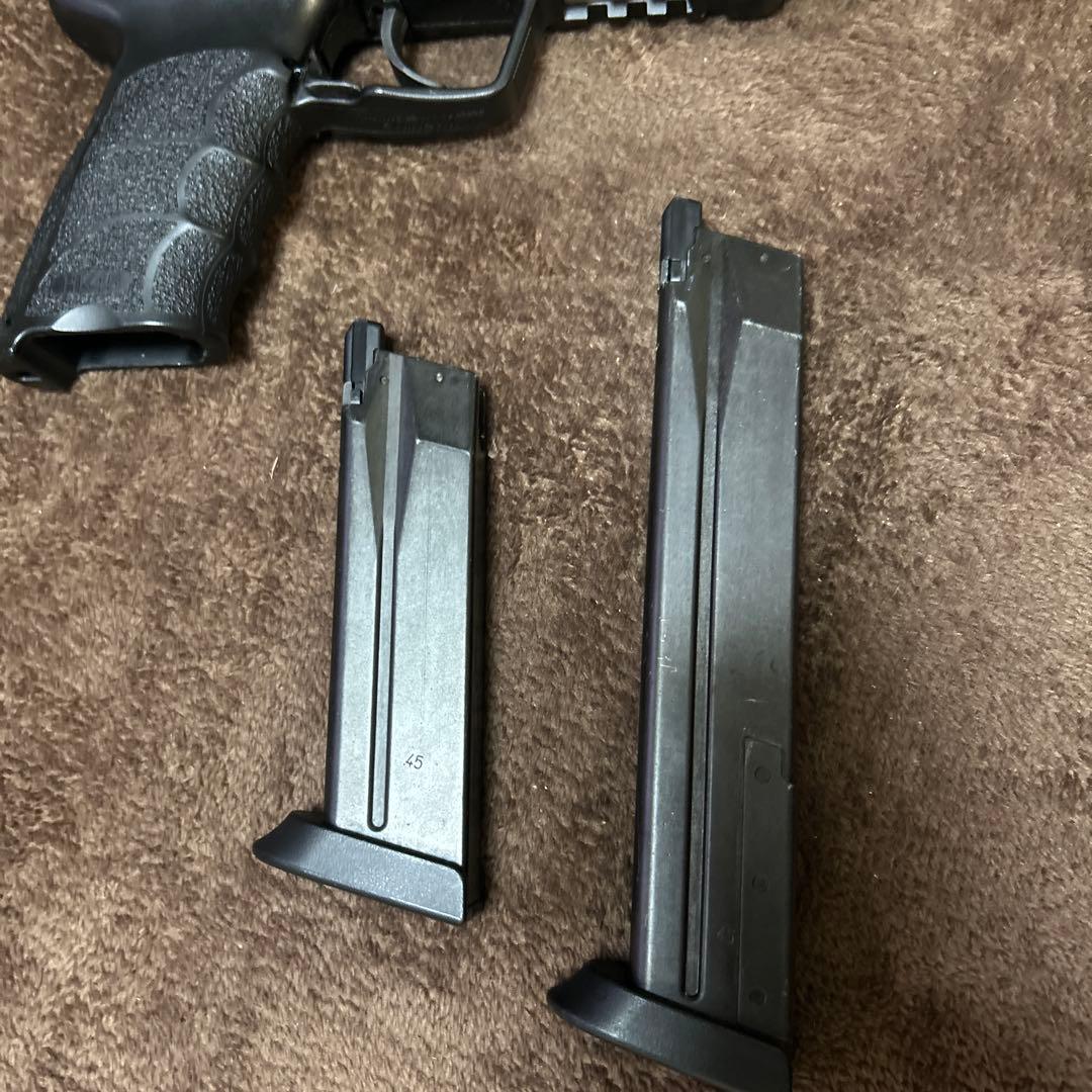 東京マルイガスガンHK45 セミオート マガジン2本付き