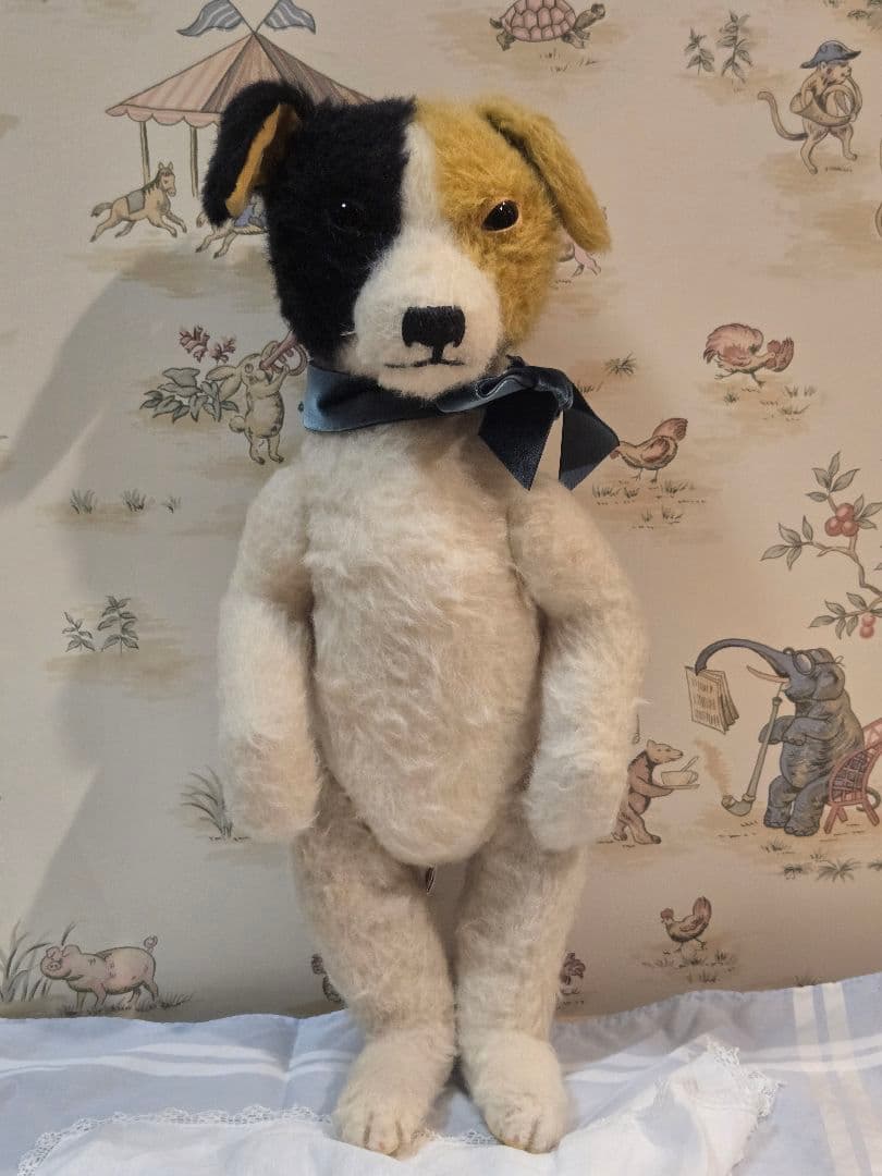 大國早苗さんの 犬のぬいぐるみ。