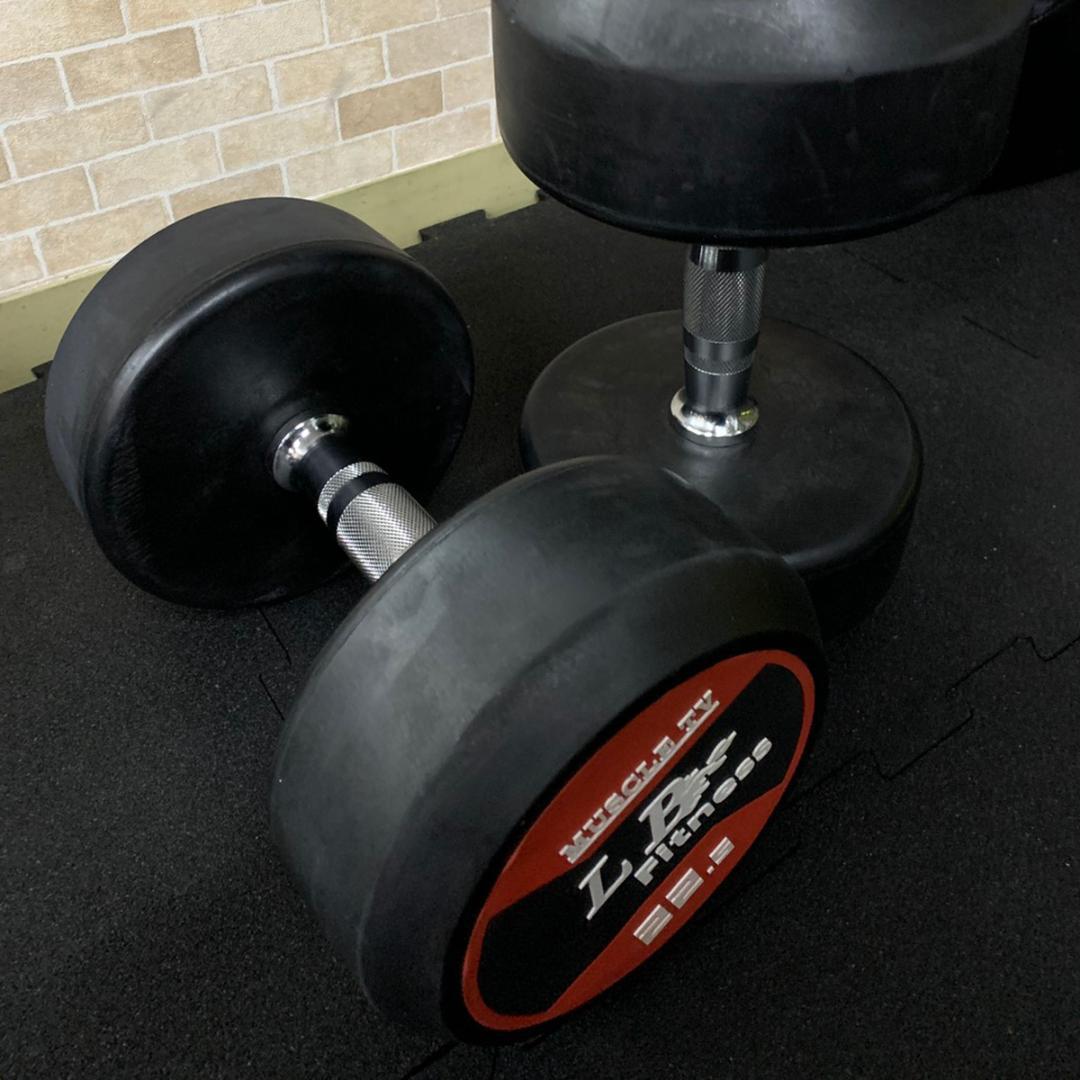 半額　　ラバーダンベル　20kg 2個