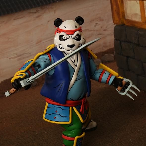 【NECA】新品 正規品 TMNT パンダ・カーン タートルズ フィギュア
