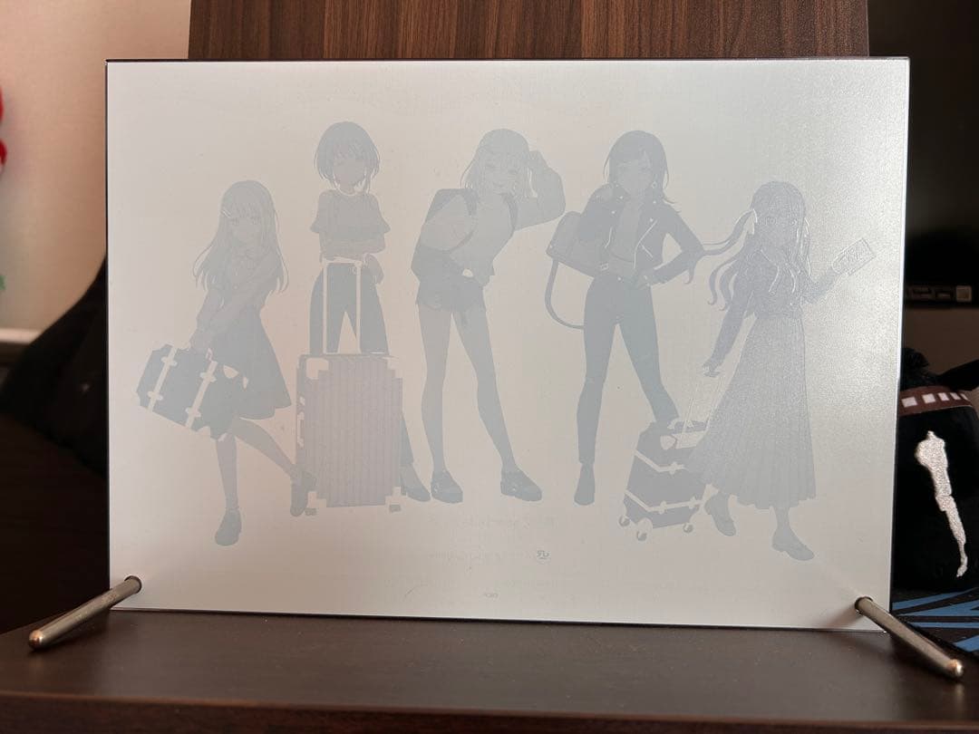 BanG Dream! Ave Mujica 箔入り 推し旅 A4アクリルボード