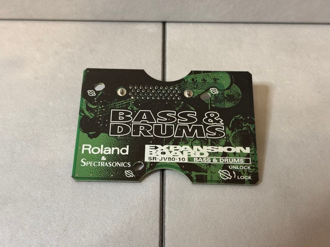 Roland SR-JV80-10 Bass & Drums サウンドカード