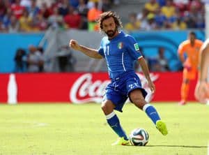 【新品タグ付き】イタリア代表/ピルロ/ホーム/2014W杯モデル