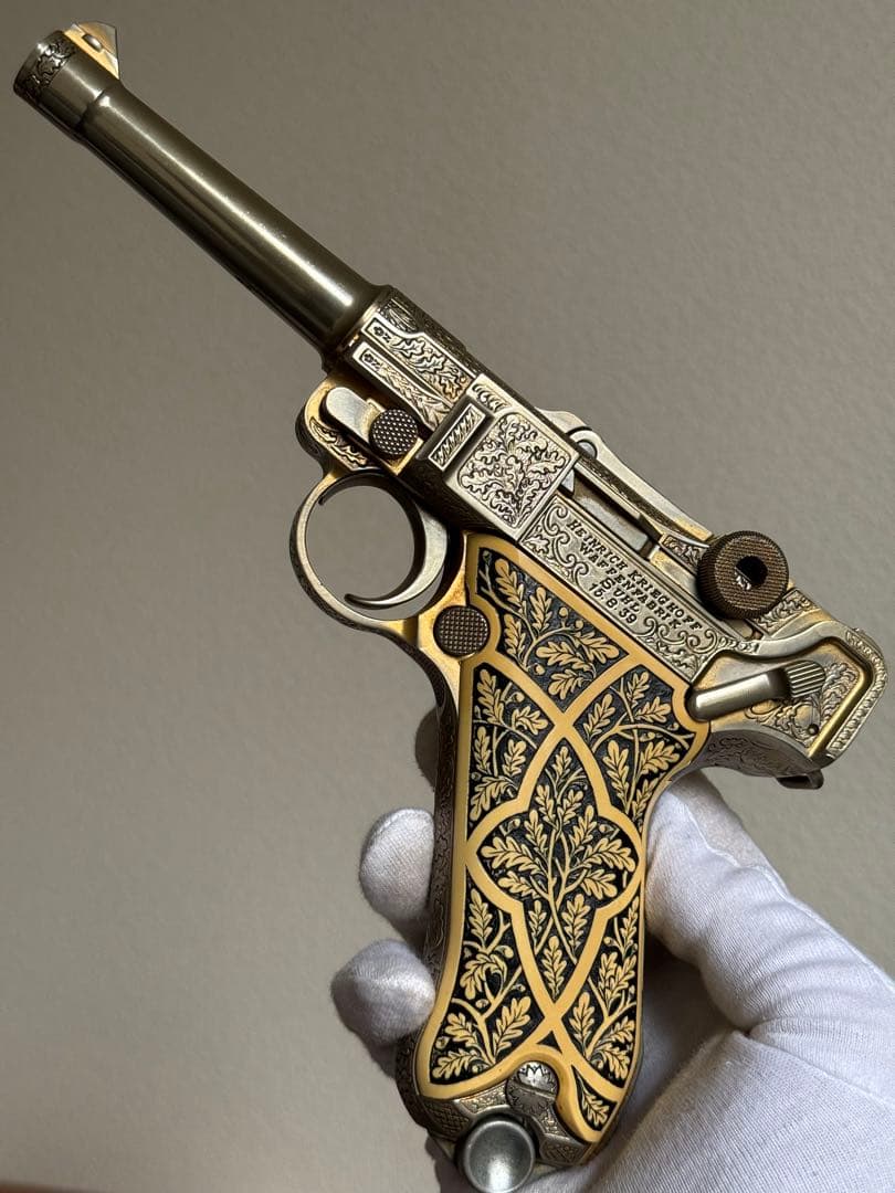 マルシン ACG ゴールド ルガー P08 ゲーリングルガー 金属 モデルガン