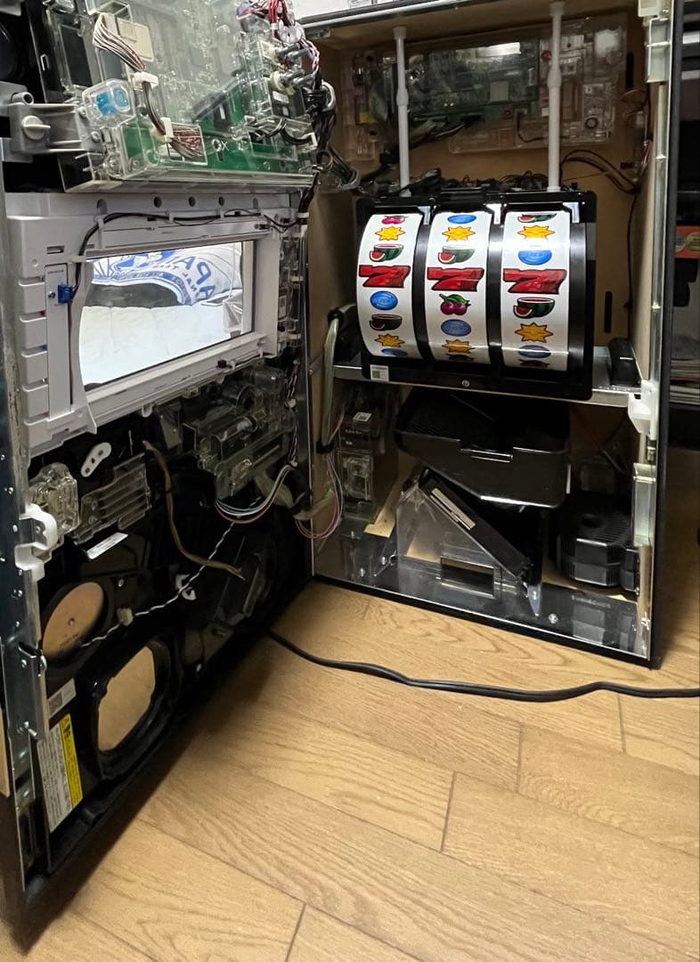 パチスロ実機　5.9号機　ディスクアップ
