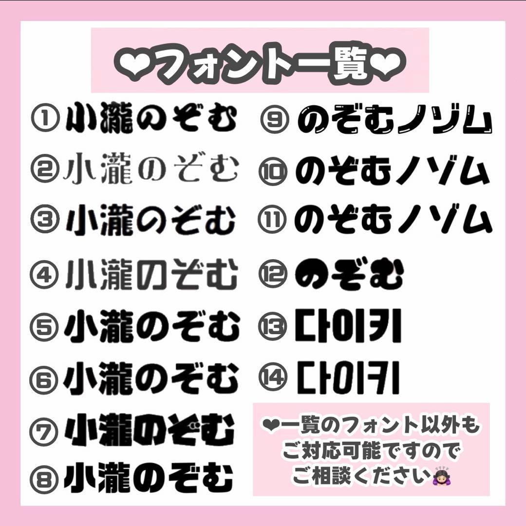 さあちゃんページ うちわ文字 オーダー うちわ屋さん 連結うちわ文字パネル