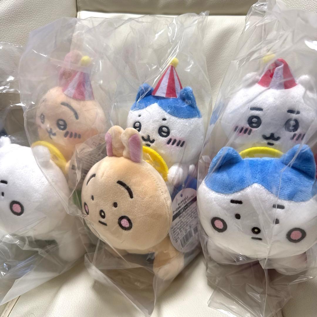 【お顔超厳選】ちいかわらんど ぴーぽぽぬいぐるみ 3個セット