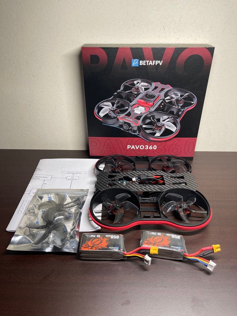 未飛行・未使用　BETA fpv Pavo360 @