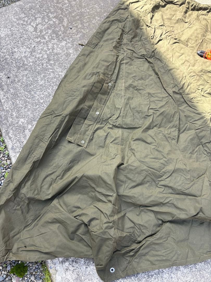 ポーランド軍幕　ポンチョテントサイズ２ 170-180