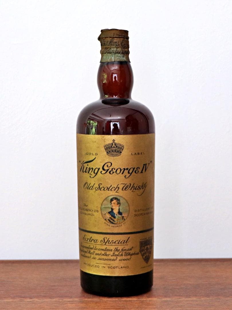 古酒　King e Ⅳ　スコッチ ウイスキー　GOLD LABEL