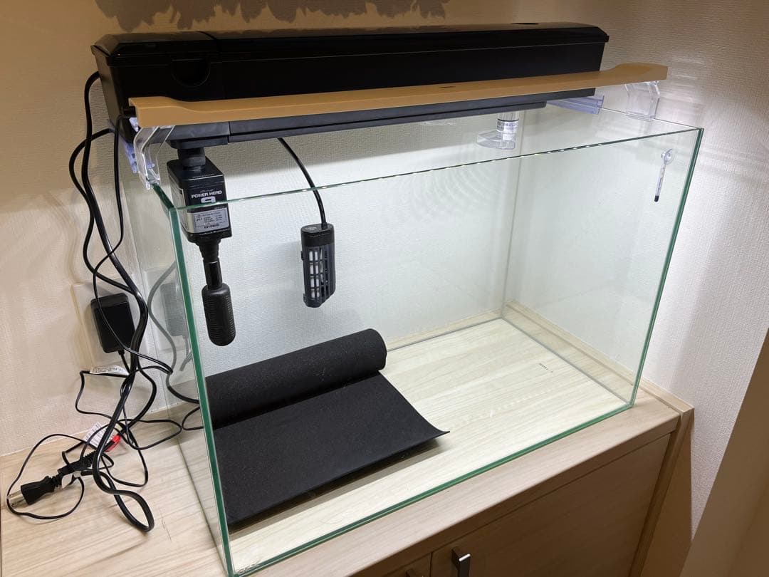 GEXグラステリア600＋スーパーターボトリプル600水槽セット