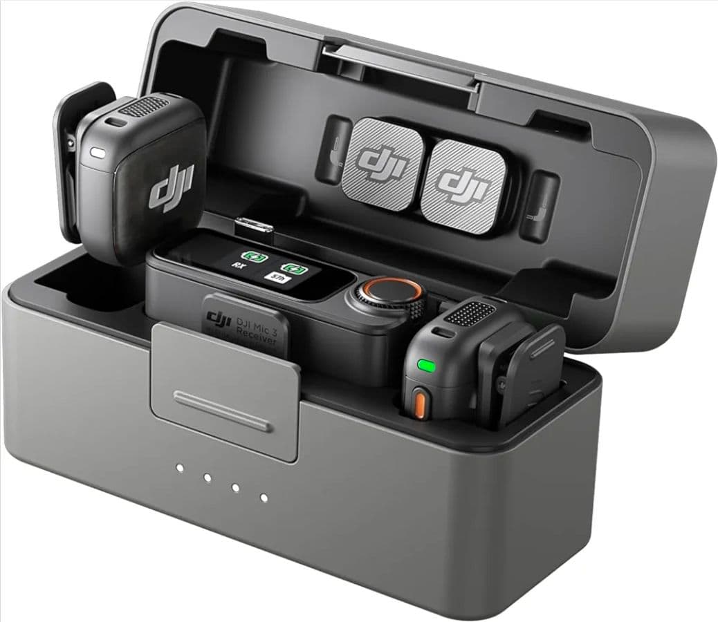 【新品未開封】DJI Mic 3 (2 TX + 1 RX + 充電ケース)
