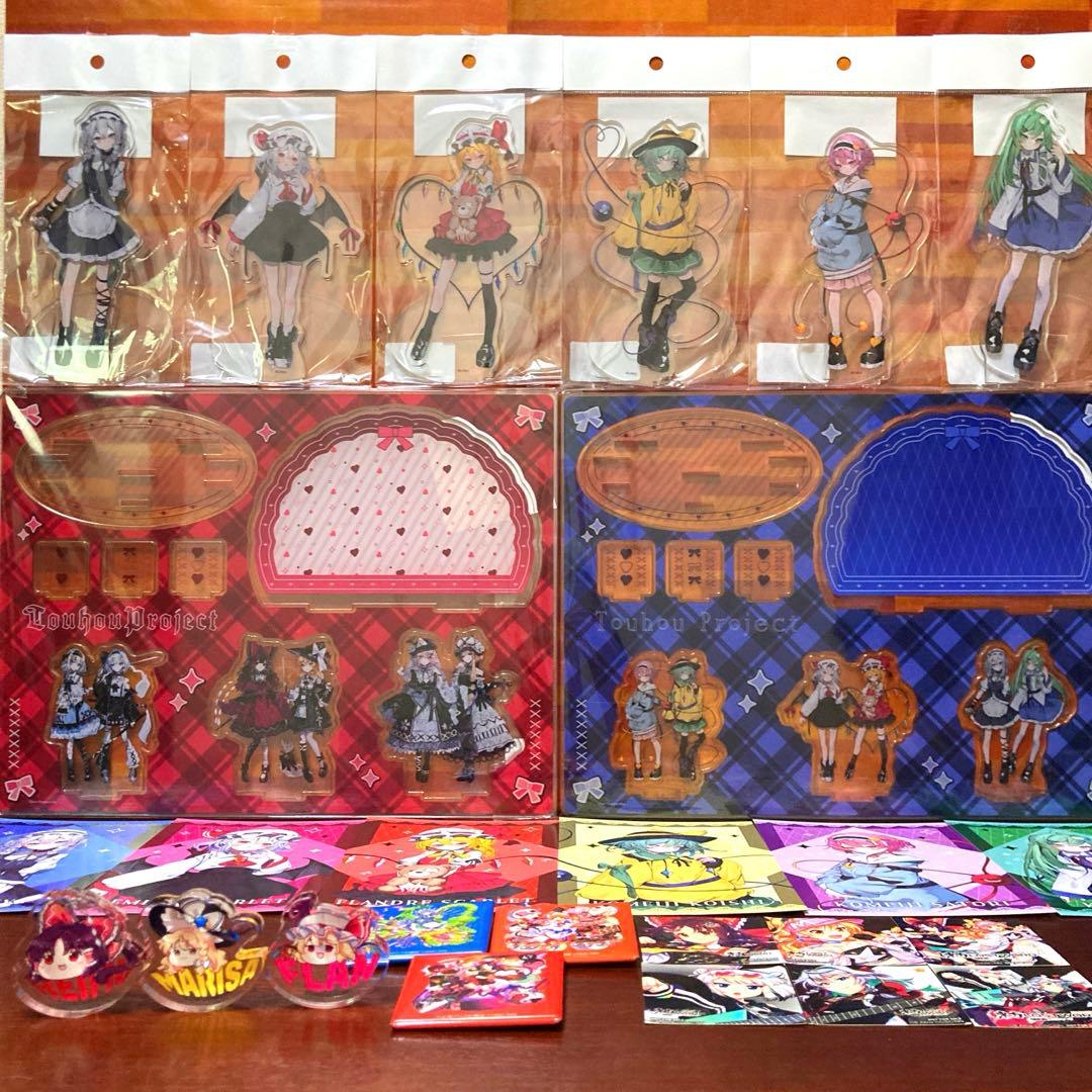 東方 病みかわいい ブックオフ アクリルジオラマ アクスタ 缶バッジ まとめ売り