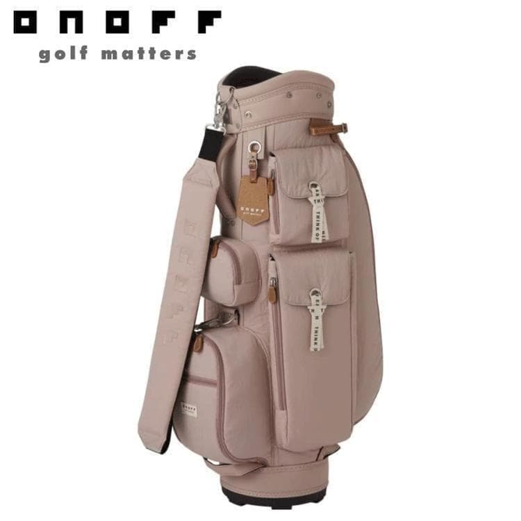 新品 ONOFF オノフ レディース キャディバッグ OB0722 DPK
