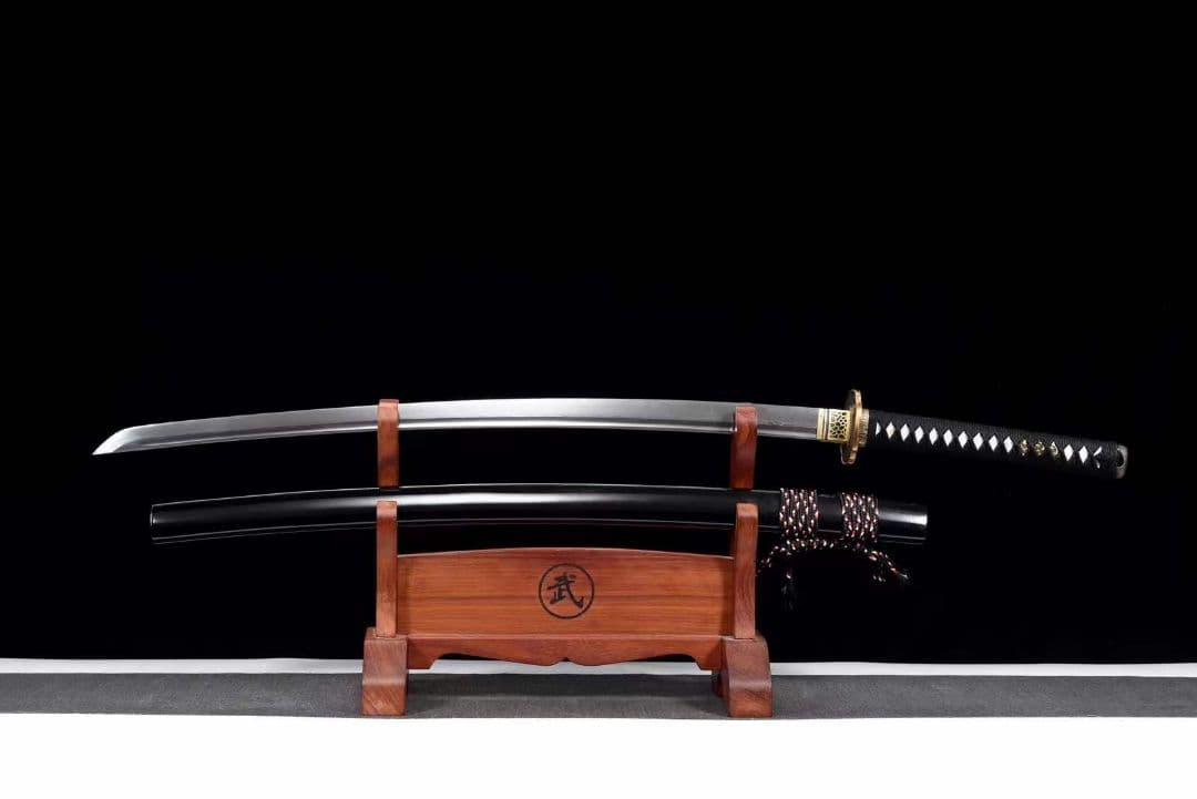 銅装模様鋼武士刀【古神】武具　刀装具　日本刀　模造刀   居合刀
