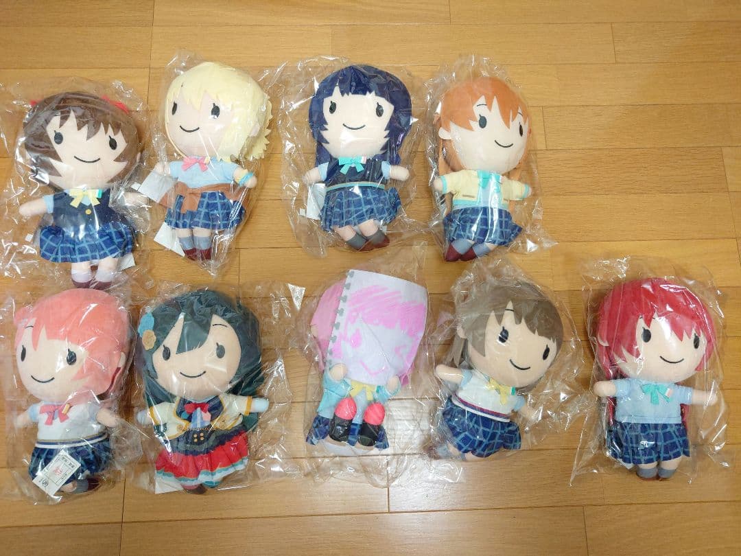 ラブライブ！虹ヶ咲学園スクールアイドル同好会 ぬいぐるみ 9体セット